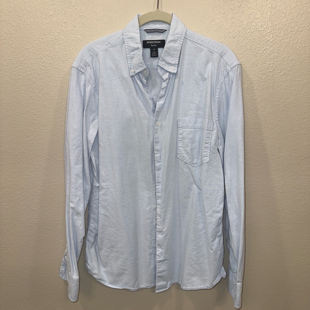 Nordstrom Light Blue Men's Casual Shirt